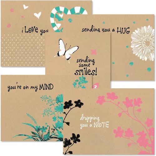 Vista 14 de Current Nature's Serenade Religious Thinking of You - Juego de tarjetas de felicitación de amistad, paquete económico de 20 tarjetas con sobres