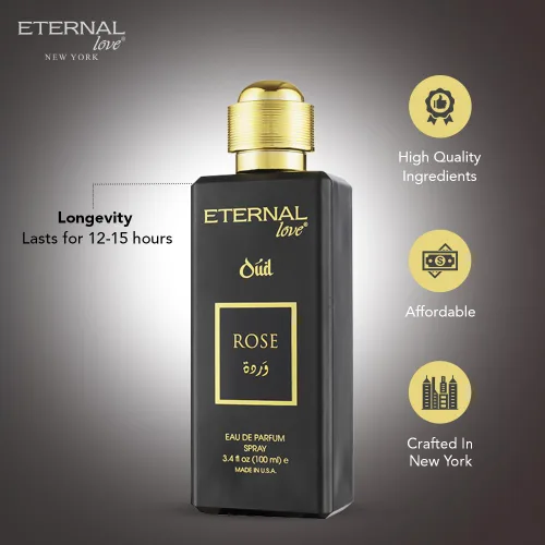 Vista 6 de Eternal Love Rose Oud Bundle - Eau de Parfum unisex de larga duración