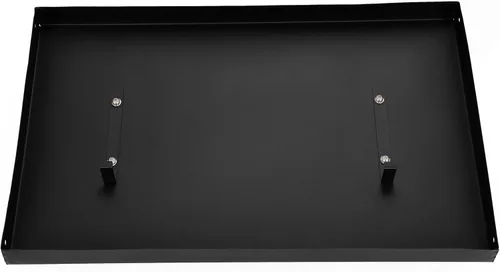 Vista 8 de Kojem Cubierta de parrilla de 28 pulgadas compatible con Blackstone frontal o trasera de la parrilla de grasa superior con dos asas, cubierta