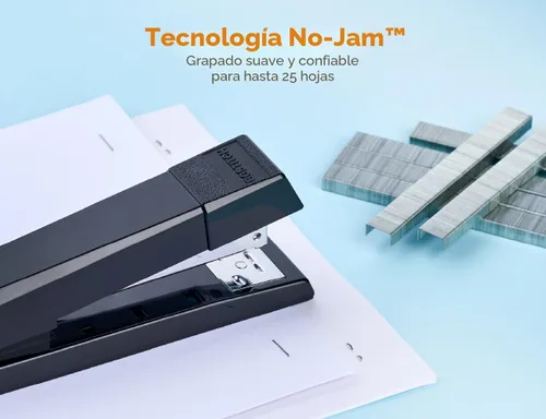 Vista 5 de Bostitch Engrapadora de oficina, sin atascos prémium para escritorio