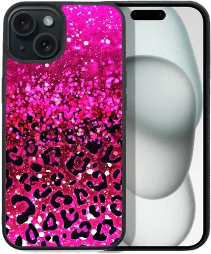 Vista 10 de FINCIBO Funda protectora de goma suave antiarañazos, a prueba de golpes, compatible con Apple iPhone 15 de 6.1 pulgadas 2023, libro de composición
