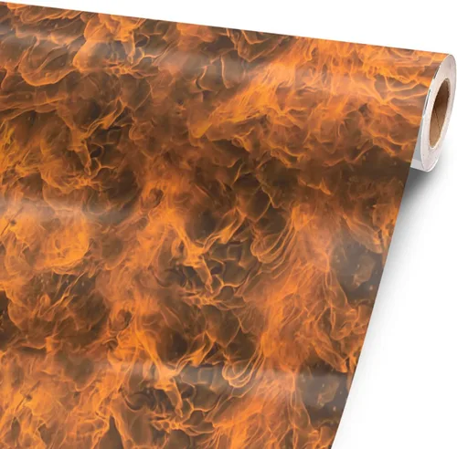 Vista 24 de Lámina de vinilo de cuero negro de 12 x 52 pulgadas para artículos grandes o personalizados. Envuelve 3M para artículos personalizados de todos