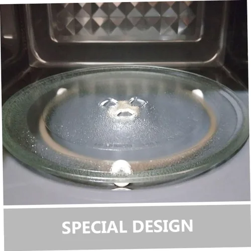Vista 4 de Anillo giratorio para microondas, placa circular para microondas, anillo giratorio para placa, plástico resistente, instalación simple, suministros