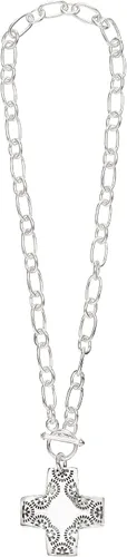 Vista 3 de Silpada 'Cross Pendant' in Sterling Silver