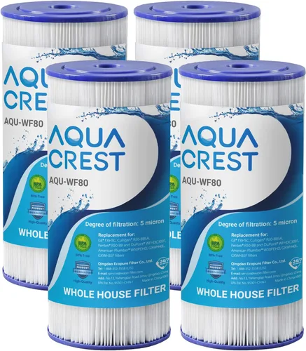 Vista 11 de AQUA CREST FXHSC - Filtro de agua para toda la casa, repuesto para GE® FXHSC, GXWH40L, GXWH35F, American Plumber W50PEHD, W10-PR, Culligan®