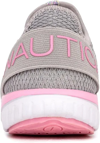 Vista 3 de Nautica Tenis deportivos para niños, tenis ligeros para correr y correr para niños y niñas, niños pequeños y grandes