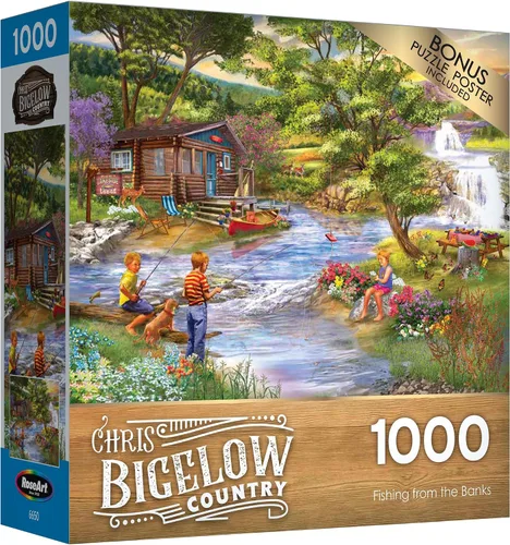 Vista 8 de RoseArt Chris Bigelow The Barn Dance - Rompecabezas de 1000 piezas