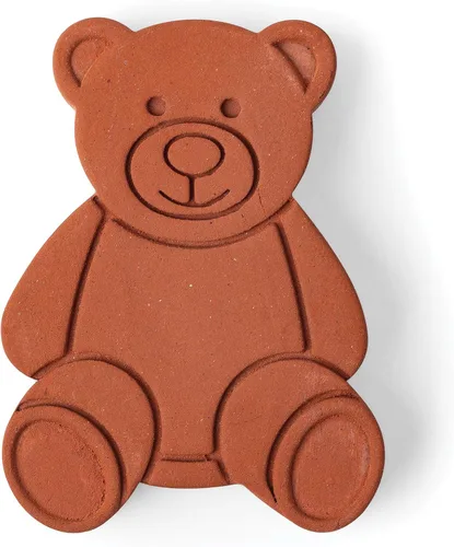 Vista 5 de Fox Run Terracotta Brown Sugar Bear Keeper and Saver, paquete de 1