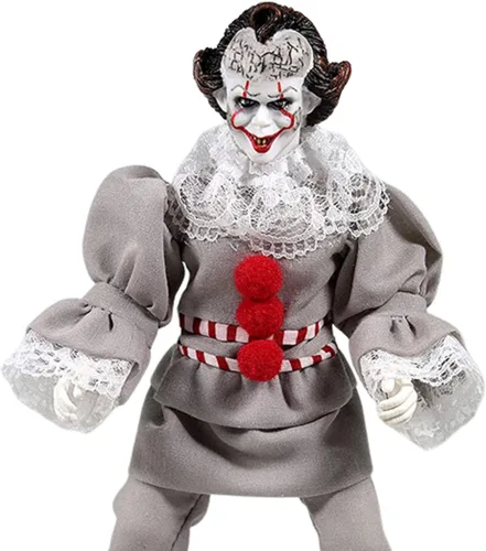 Vista 5 de Mego Monsters IT Pennywise 2017 - Figura de acción de 8 pulgadas, 14 puntos, articulación 63114