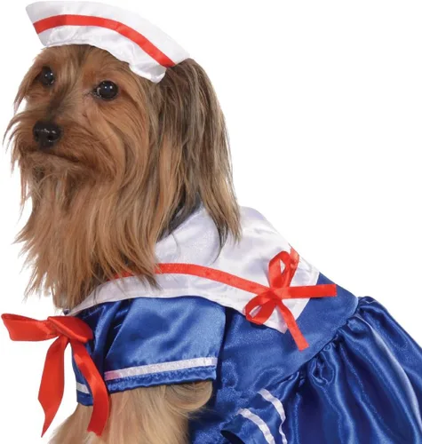 Vista 2 de Rubie's - Disfraz de mascota pequeña, chica marinera, Azul