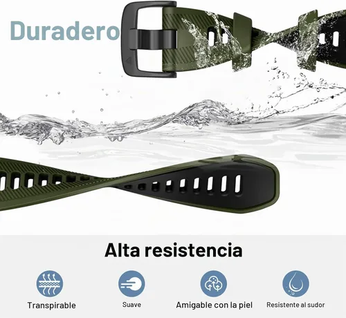 Vista 3 de ISABAKE Correa de reloj para Garmin Forerunner 965/Forerunner 955/Forerunner 945/Forerunner 935, bandas de repuesto de silicona suave de 0.866