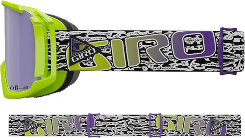 Vista 2 de Giro Revolt Gafas de esquí – Gafas de snowboard para hombres, mujeres y jóvenes con 1 lente VIVID y 1 transparente – Antivaho – OTG