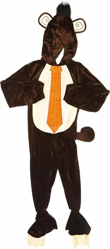 Vista 3 de Disfraz de mono para niños de Halloween divertido disfraz de animal para niños