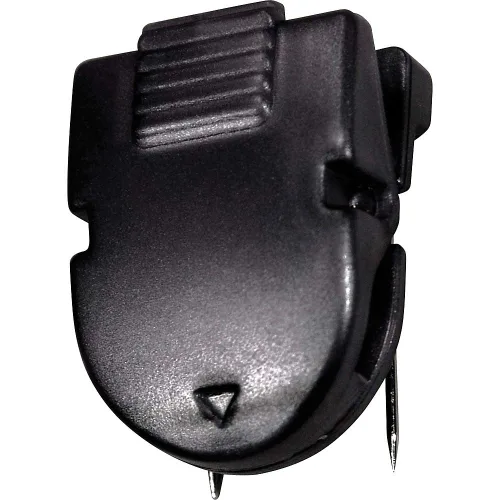 Vista 2 de Clip para panel de pared de tela ADVANTUS, tamaño estándar, Negro Paquete de 20