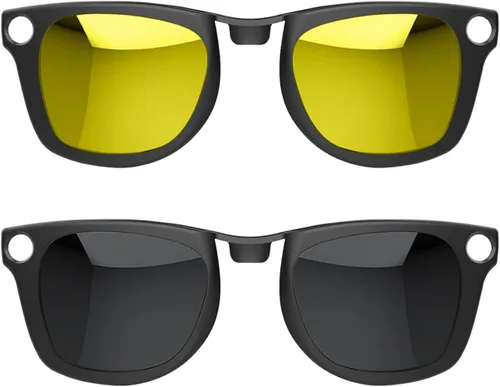 Vista 16 de 2 clips polarizados para Ray-Ban Meta Wayfarer y Gen 2 (RW4006/RW4012, talla M, 50-22), clip de cambio de color para protección UV Meta Wayfarer Gen