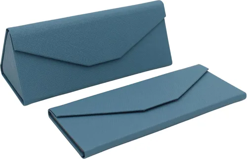 Vista 77 de Real Sic Funda para lentes de sol para hombres y mujeres, soporte magnético plegable para lentes de sol, inspirado en el color sólido