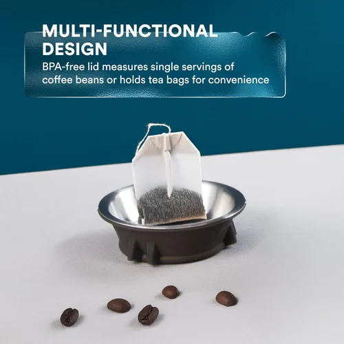 Vista 5 de Glass Range - Servidor de café para verter sobre café y té, 20.3 fl oz/20oz Ovalware apto para microondas y resistente al calor, cuerpo de vidrio