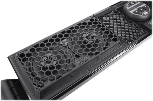 Vista 8 de MTX MUDSYS41 Sistema de barra de sonido marina de cuatro altavoces con Bluetooth para ATV/UTV/Tractor