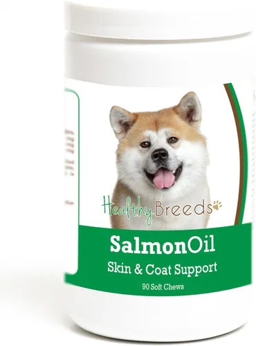 Vista 329 de Healthy Breeds Affenpinscher - Masticables suaves de aceite de salmón, 90