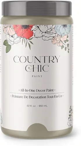 Vista 78 de Country Chic - Pintura a la tiza todo en uno para muebles y armarios, ecológica, acabado mate, con primer y sellador, para madera y metal, Alchemist