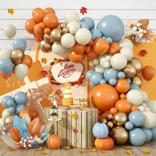 Vista 8 de Kit de guirnalda de arco de globos de Halloween, globos negros y rosados, globos de murciélago de aluminio fantasma para la familia, fondo de fiesta