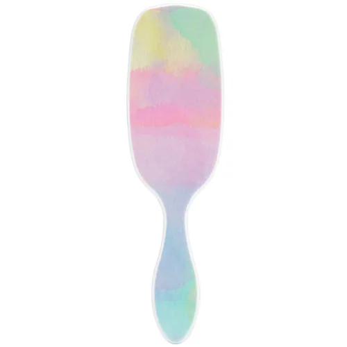 Vista 13 de Wet Brush Potenciador de Brillo, Aqua, Cerdas Naturales de Jabalí con Tecnología IntelliFlex Ultra-Suave, Deja el Cabello Brillante y Suave, Cepillo