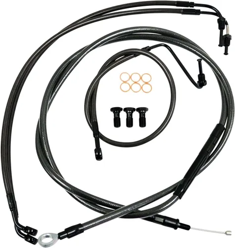 Vista 2 de La cortadoras la-8052kt-08 m Cable/Kit de línea de freno – Mini Ape Perchas – Midnight