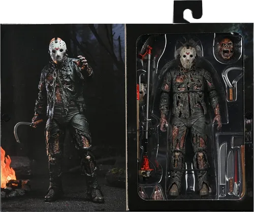 Vista 3 de Friday The 13th - Figura de acción a escala de 7 pulgadas - Ultimate Part 7 (New Blood) Jason