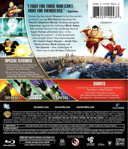 Vista 2 de SupermanShazam! The Return of Black Adam Blu-ray