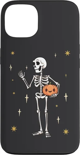 Vista 7 de Funda divertida de Halloween con diseño de esqueleto para iPhone 11