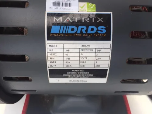 Vista 2 de Matrix Juego de motores de accionamiento de CA T7XE T5X T7xi T7x 0000088970 Works Cinta de correr