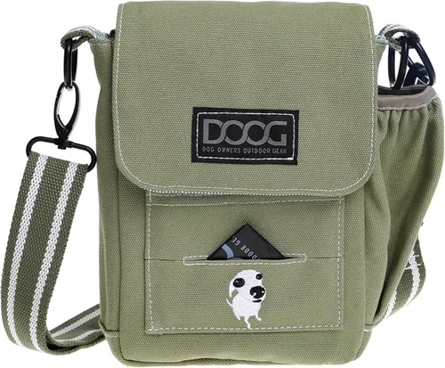 Vista 11 de Bolso DOOG Walkie - Bolsa de golosinas para perros ajustable con compartimentos para bolsas de excrementos y botellas de agua - Ajuste cómodo