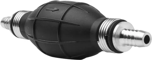 Vista 6 de 10 mm 3/8 pulgada Bomba de cebado de tipo foco de 10 mm, de goma, para transferencia de combustible, línea de combustible de vacío, bomba de mano