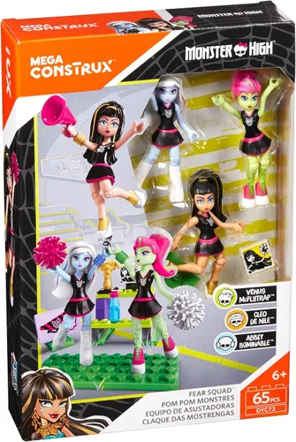 Vista 10 de Mega Construx Monster Fear Squad - Paquete de figuras