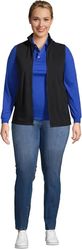 Vista 4 de Lands' End Chaleco de forro polar Thermacheck 100 para mujer