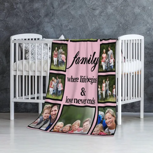 Vista 48 de JCETUNO Regalos personalizados de San Valentín para él y ella, mantas personalizadas con foto, mantas de fotos personalizadas, mantas de fotos