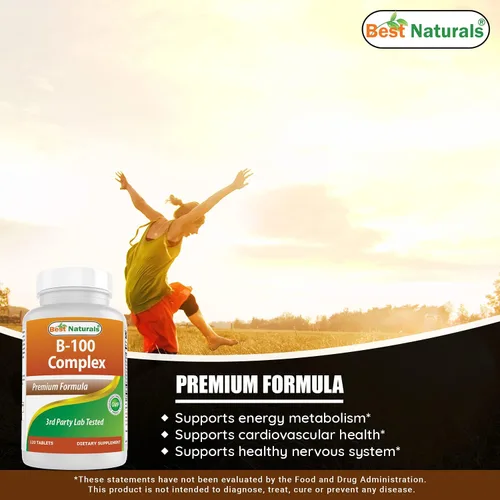 Vista 5 de Best Naturals Polvo MSM y complejo B-100