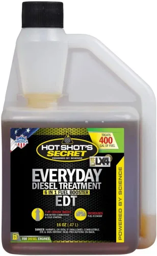 Vista 8 de HOT SHOTS Secret Diesel Fuel System Cleaner and Treatment Bundle (64 onzas líquidas + 16 onzas líquidas)