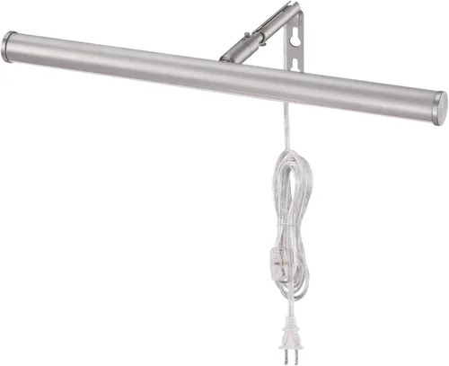 Vista 3 de Westinghouse 7501100 - Luz LED ajustable de 14 pulgadas, 4 W, acabado de níquel cepillado, 3000 K