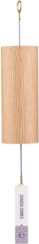 Vista 7 de Campanillas de Chakra de Bambú Natural Campanillas de Viento Meditación Cuerda Campanilla de Viento Campana de Viento para Decoración del Hogar Zen