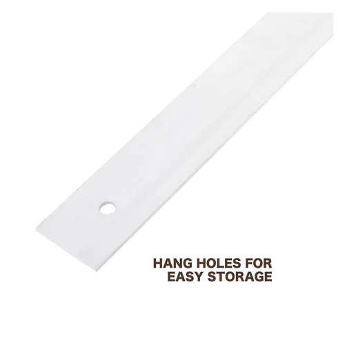 Vista 4 de Mayes 10207 - Regla de aluminio de borde recto de 24 pulgadas, regla resistente de 24 pulgadas con medidas métricas y estándar, borde recto
