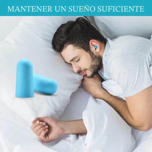Vista 7 de Lenicany 30 pares de tapones de espuma suave, tapones desechables con cancelación de ruido de 32 dB para bloquear el sonido