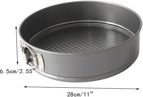 Vista 3 de Molde de queso Springform de 11 pulgadas a prueba de fugas, utensilios antiadherentes para accesorios de olla instantánea y olla a presión