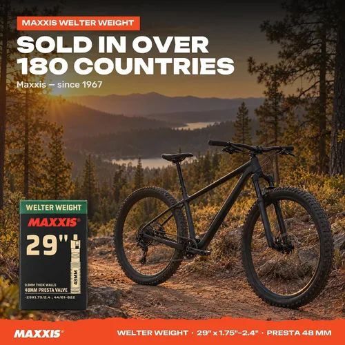 Vista 7 de Maxxis Welter - Tubo de bicicleta MTB, peso 29 x 1.75-2.4 pulgadas