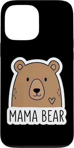 Vista 24 de Mama Bear Mother's Day Mom Momma Cute Quote Saying Parent Case for iPhone 17