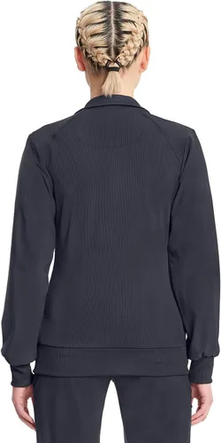 Vista 49 de Infinity by Cherokee 2391A - Chaquetas médicas con cremallera frontal para mujer, tela elástica en 4 direcciones