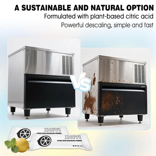 Vista 4 de xcivi Paquete de 4 limpiadores y descalcificadores para cafetera, cafeteras automáticas y descalcificadoras, compatible con cafeteras automáticas
