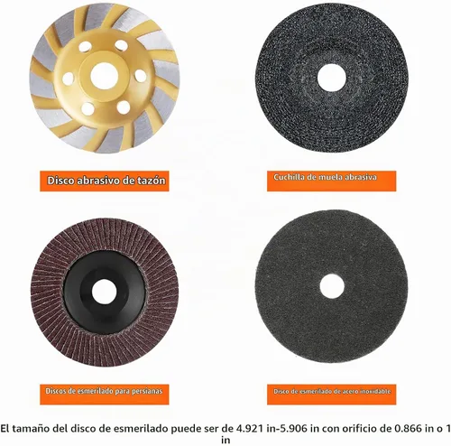 Vista 5 de GLEX Soporte de amoladora angular, brazo extendido, Amoladora eléctrica industrial de acero inoxidable, Lijadora, Uso general: Muelas, Cuchillas