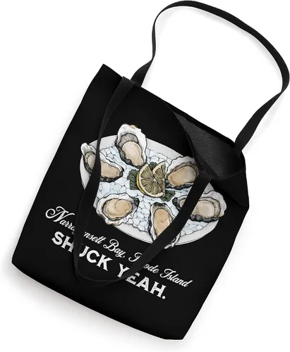 Vista 2 de Narragansett Bay, Rhode Island Funny Shuck Yeah Bolsa de viaje