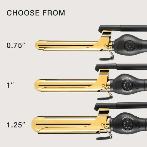 Vista 3 de Paul Mitchell Pro Tools Express Gold Curl Marcel Titanium Curling Iron, Fast-Heating to Create a Variety of Curls